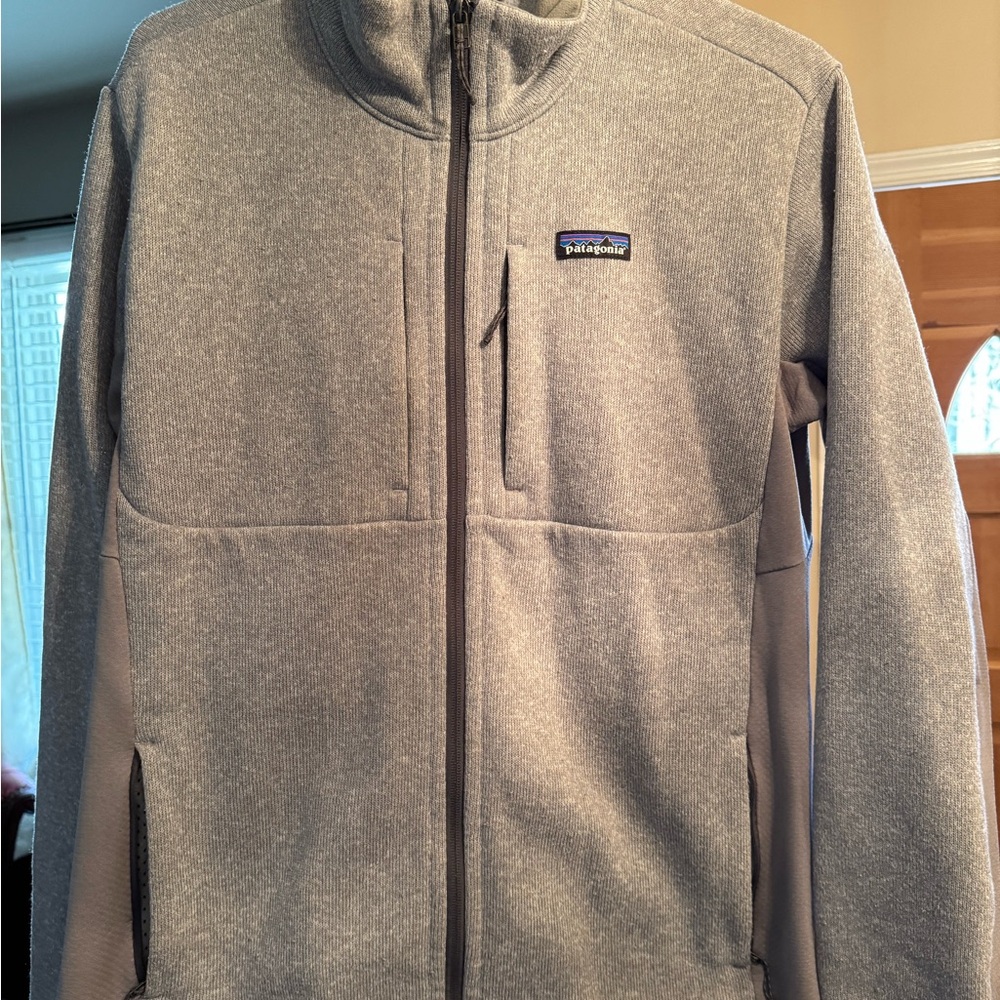Patagonia Gray Full-Zip Jacket Mens - L